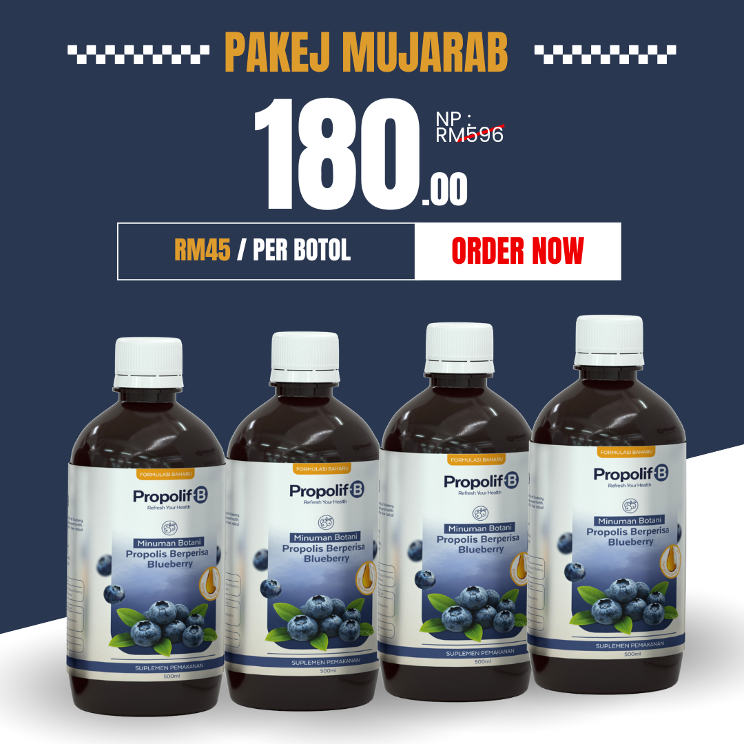 Pakej Mujarab | 4 Botol | RM180