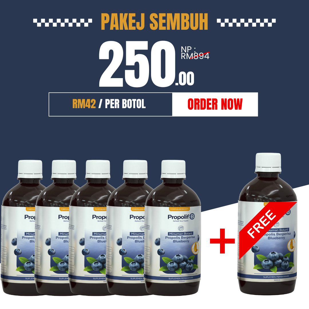 Pakej sembuh | 6 Botol | RM250