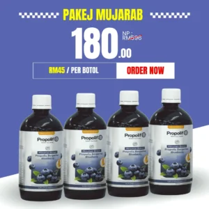 Pakej Mujarab | RM180 | 4 Botol